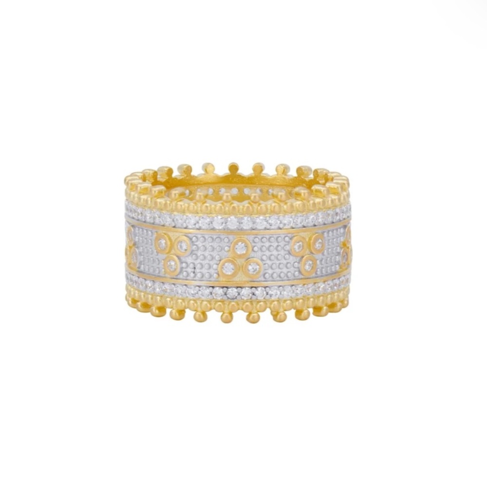 Freida Rothman Brooklyn in Bloom Clover Cigar Band| New in Box - size 6